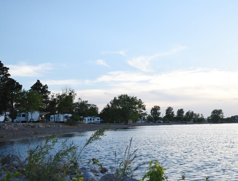 Sandy Shore Recreation Area, South Dakota, USA